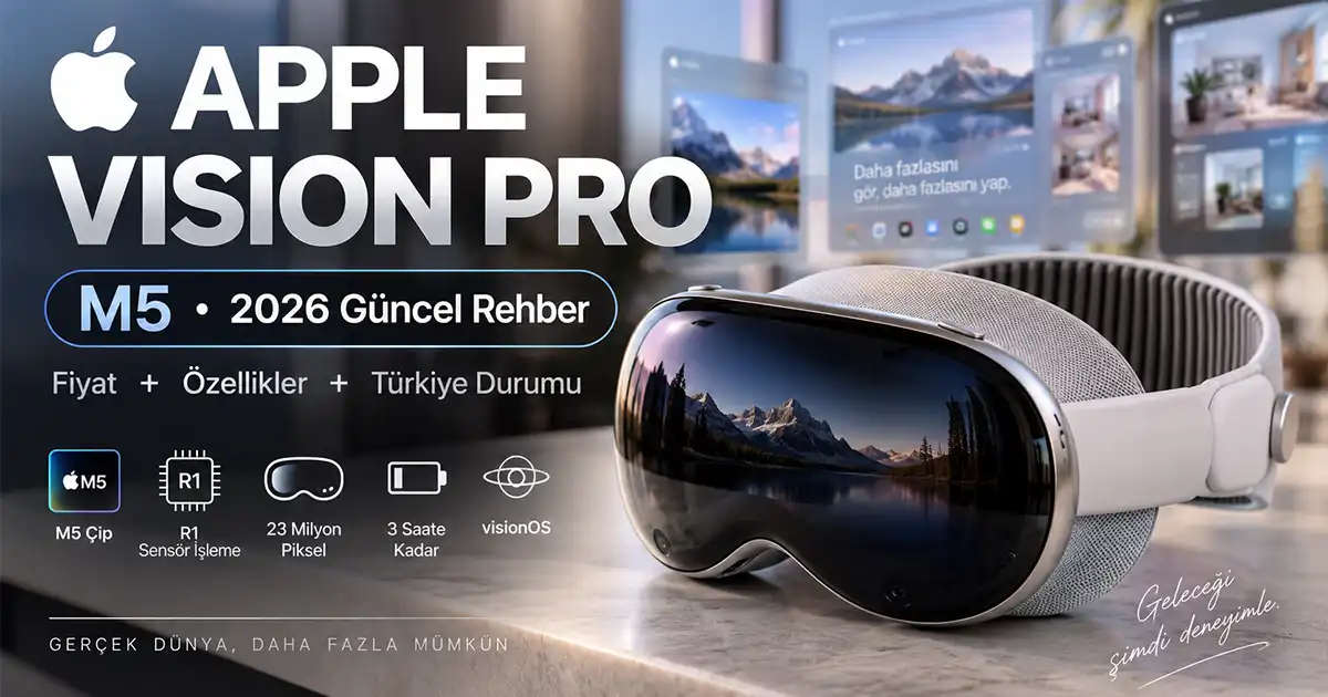 Apple Vision Pro Fiyatı ve Özellikleri: 2026 Güncel Rehber
