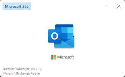 Outlook Açılmıyor ve Takılıyor