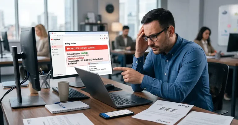 AnyDesk Fatura Sorunu