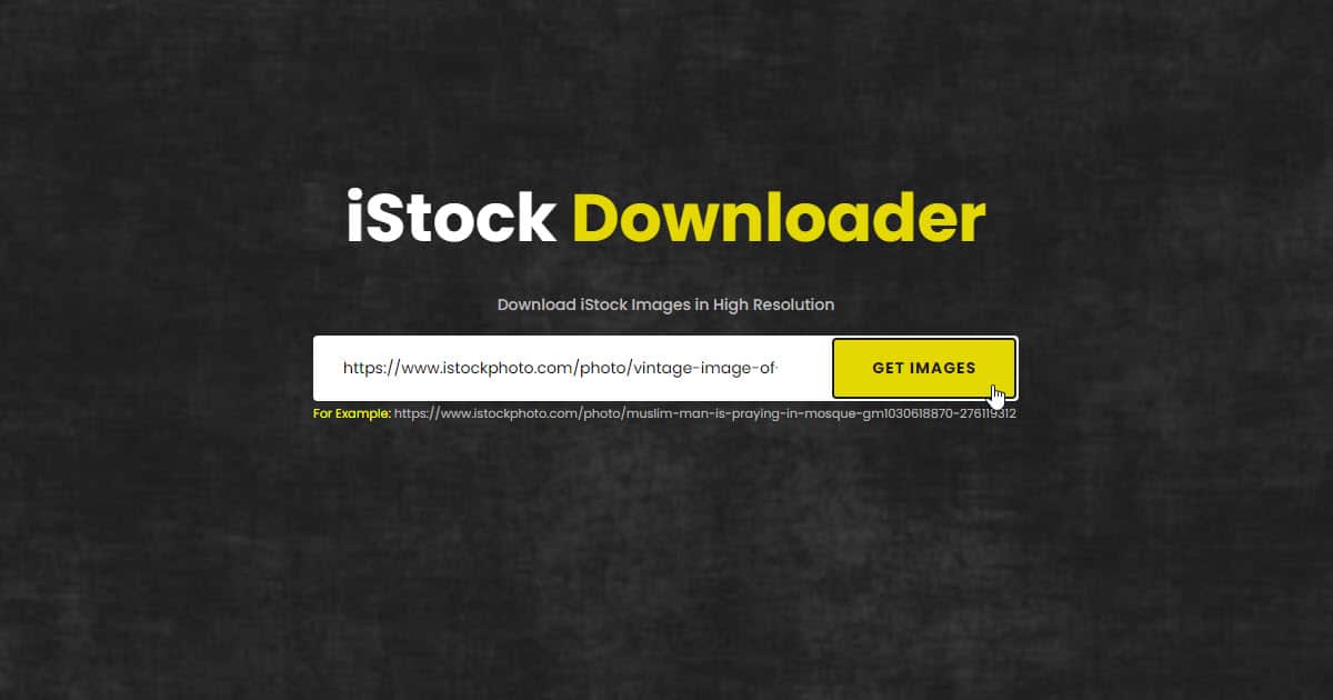 iSTock Downloader